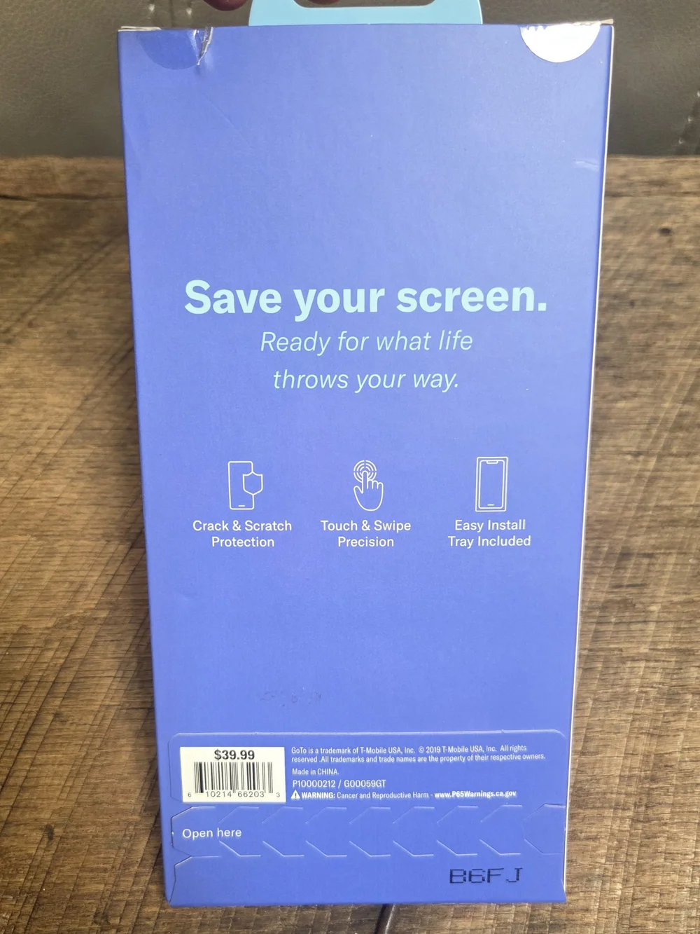 Go-To Tempered Glass Screen Protector for Samsung Galaxy A10e ~ Bin Q
